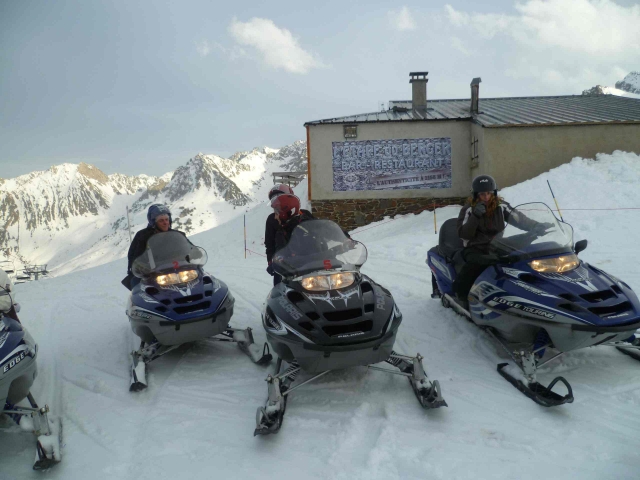 Motoneige a Bagnere de Bigorre